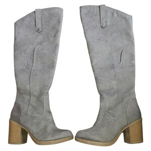 SO Zandra Tall Shaft Mini Heel Boots